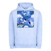 Pigment Grape Ice dolphins Urban Hoodie - BundleAndBundleShop