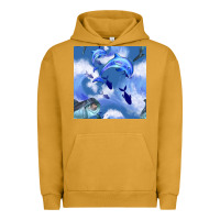 Pigment Peanut Butter dolphins Urban Hoodie - BundleAndBundleShop