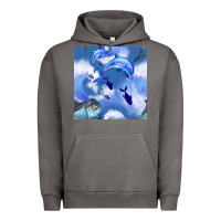 Pigment Tornado dolphins Urban Hoodie - BundleAndBundleShop