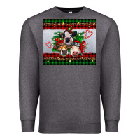 Charcoal Heather christmas heifers Premium Sweatshirt - RanaPortraitStore