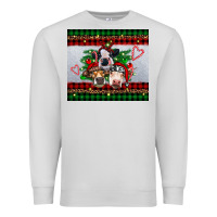 Dove Grey christmas heifers Premium Sweatshirt - RanaPortraitStore