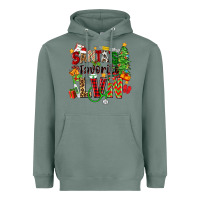 Sage santa's favorite lvn Heavyweight Hoodie - Zillion Design Studio