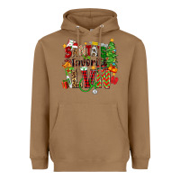 Toasted Coconut santa's favorite lvn Heavyweight Hoodie - Zillion Design Studio