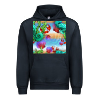 Navy seahorse and beach Urban Hoodie - BundleAndBundleShop