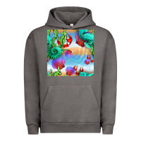 Pigment Tornado seahorse and beach Urban Hoodie - BundleAndBundleShop
