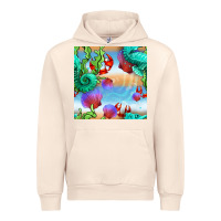 Sandshell seahorse and beach Urban Hoodie - BundleAndBundleShop
