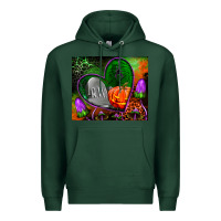Sports Green halloween heart mouse pad Premium Hoodie - BundleAndBundleShop