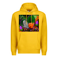 Lemon halloween heart mouse pad Premium Hoodie - BundleAndBundleShop