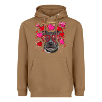Valentine's Day  Pitbull Heavyweight Hoodie | Teevron