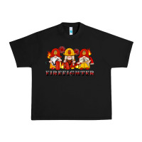Black firefighter gnomes Urban Heavy Tee - Artiststas