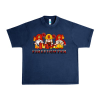Navy firefighter gnomes Urban Heavy Tee - Artiststas