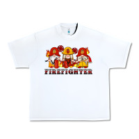 White firefighter gnomes Urban Heavy Tee - Artiststas