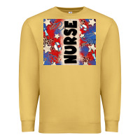 Antique Gold american nurse Premium Sweatshirt - Zillion Design Studio