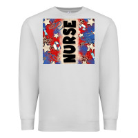 Dove Grey american nurse Premium Sweatshirt - Zillion Design Studio
