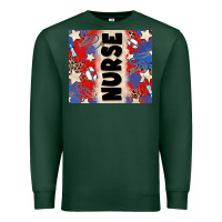 Sports Green american nurse Premium Sweatshirt - Zillion Design Studio