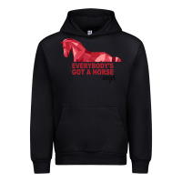 Black Everybody's Got A Horse Neigh Urban Hoodie - Bettercallsaul