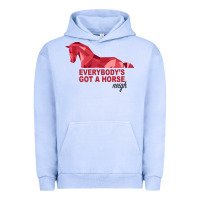 Pigment Grape Ice Everybody's Got A Horse Neigh Urban Hoodie - Bettercallsaul