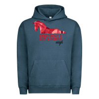 Pigment Midnight Navy Everybody's Got A Horse Neigh Urban Hoodie - Bettercallsaul