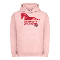Pigment Salmon Everybody's Got A Horse Neigh Urban Hoodie - Bettercallsaul