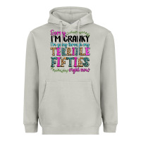 Moon Dust sorry im cranky im going through my terrible fifties right now Heavyweight Hoodie - texasbilliewilder