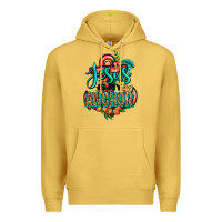 Antique Gold jesus is my anchor Premium Hoodie - Jasminsmagicworld