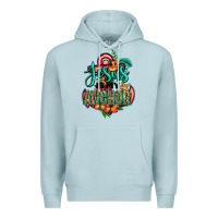 Blue Mist jesus is my anchor Premium Hoodie - Jasminsmagicworld