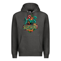 Charcoal Heather jesus is my anchor Premium Hoodie - Jasminsmagicworld