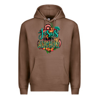 Chestnut jesus is my anchor Premium Hoodie - Jasminsmagicworld