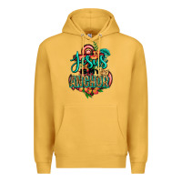 Mustard jesus is my anchor Premium Hoodie - Jasminsmagicworld