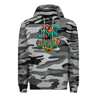 Slate Camo jesus is my anchor Premium Hoodie - Jasminsmagicworld
