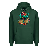 Sports Green jesus is my anchor Premium Hoodie - Jasminsmagicworld