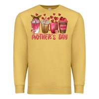 Antique Gold mothers day coffee cups Premium Sweatshirt - texasbilliewilder