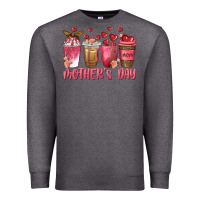 Charcoal Heather mothers day coffee cups Premium Sweatshirt - texasbilliewilder