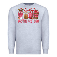 Heather Grey mothers day coffee cups Premium Sweatshirt - texasbilliewilder