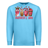 Ocean Blue mothers day coffee cups Premium Sweatshirt - texasbilliewilder