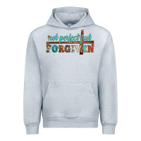 Heather Grey not perfect just forgiven Urban Hoodie - Artiststas