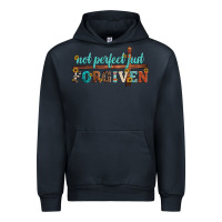Navy not perfect just forgiven Urban Hoodie - Artiststas
