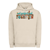 Pigment French Oak not perfect just forgiven Urban Hoodie - Artiststas