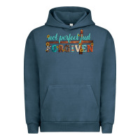 Pigment Midnight Navy not perfect just forgiven Urban Hoodie - Artiststas