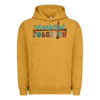 Pigment Peanut Butter not perfect just forgiven Urban Hoodie - Artiststas