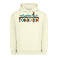 Pigment Pistachio not perfect just forgiven Urban Hoodie - Artiststas