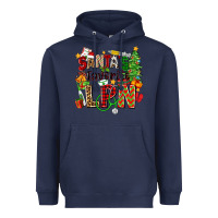Navy santa's favorite lpn Heavyweight Hoodie - Zillion Design Studio