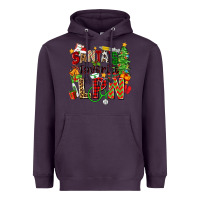 Plum santa's favorite lpn Heavyweight Hoodie - Zillion Design Studio