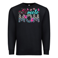 Black moto mom Premium Sweatshirt - texasbilliewilder