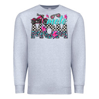 Heather Grey moto mom Premium Sweatshirt - texasbilliewilder