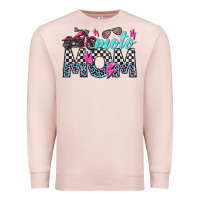 Pale Pink moto mom Premium Sweatshirt - texasbilliewilder