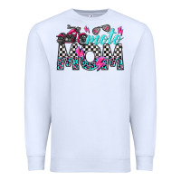 White moto mom Premium Sweatshirt - texasbilliewilder