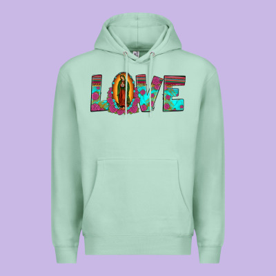 Love Our Lady Of Guadalupe Premium Hoodie Designed By Jahusdesignshop