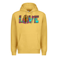 Antique Gold love our lady of guadalupe Premium Hoodie - JahusDesignShop