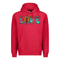 Cardinal love our lady of guadalupe Premium Hoodie - JahusDesignShop
